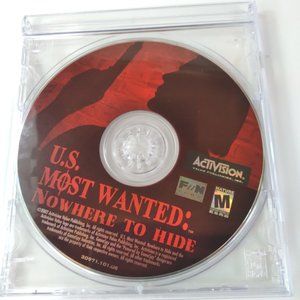 U.S. MOST WANTED Nowhere‎ to Hide Strategy Shooter Windows PC Game. No ma…